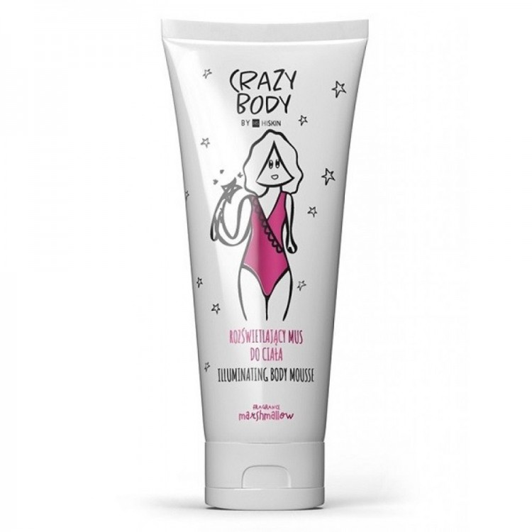 Crazy Body Illuminating Body Mousse Marshmallow 250ml