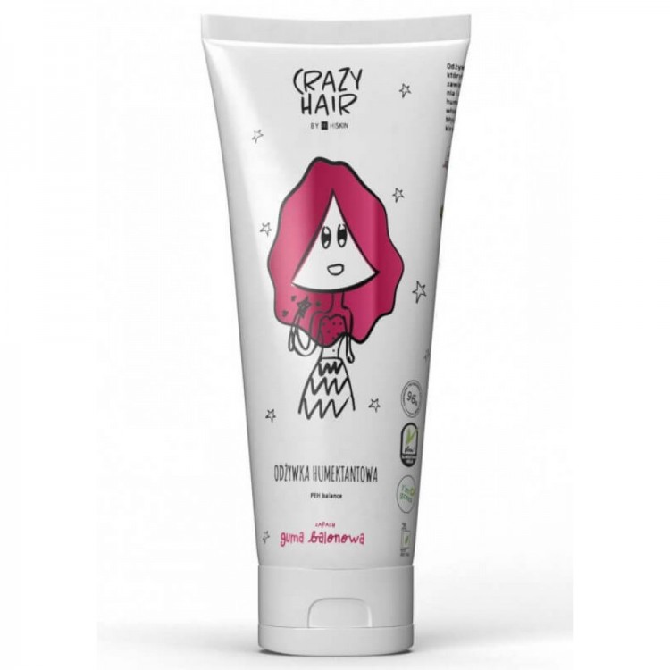 Crazy Hair PEH Balance Conditioner Bubblegum Μαλακτική Κρέμα Μαλλιών με άρωμα Τσιχλόφουσκα 300ml