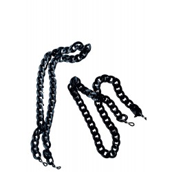 Sunglasses Acrylic Chain Black 