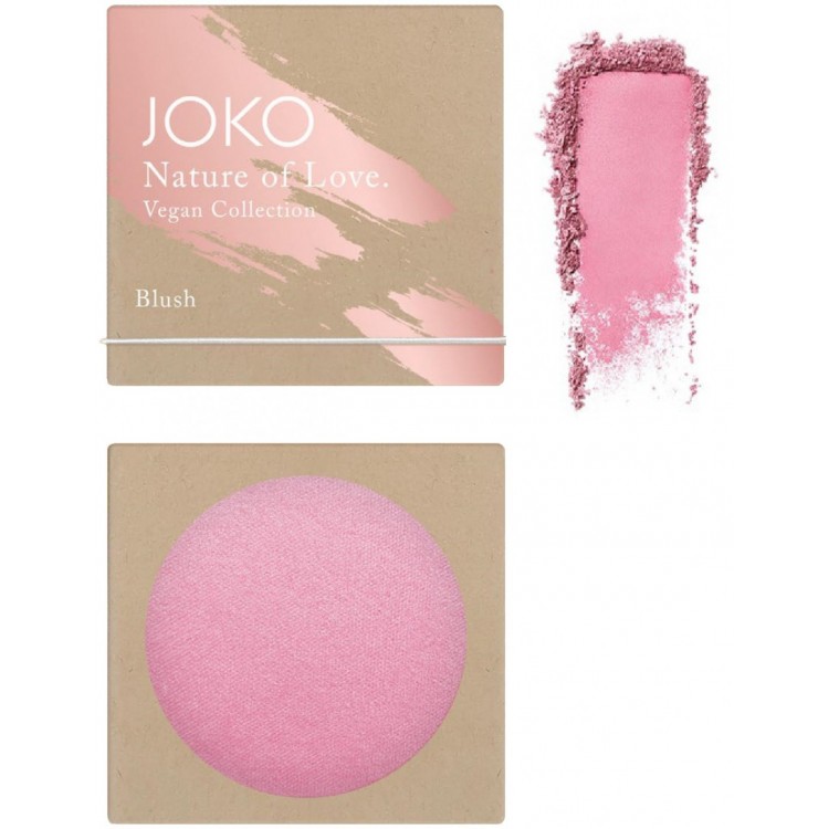 Joko Ρουζ Nature Of Love Vegan Collection Blush No 01 4g