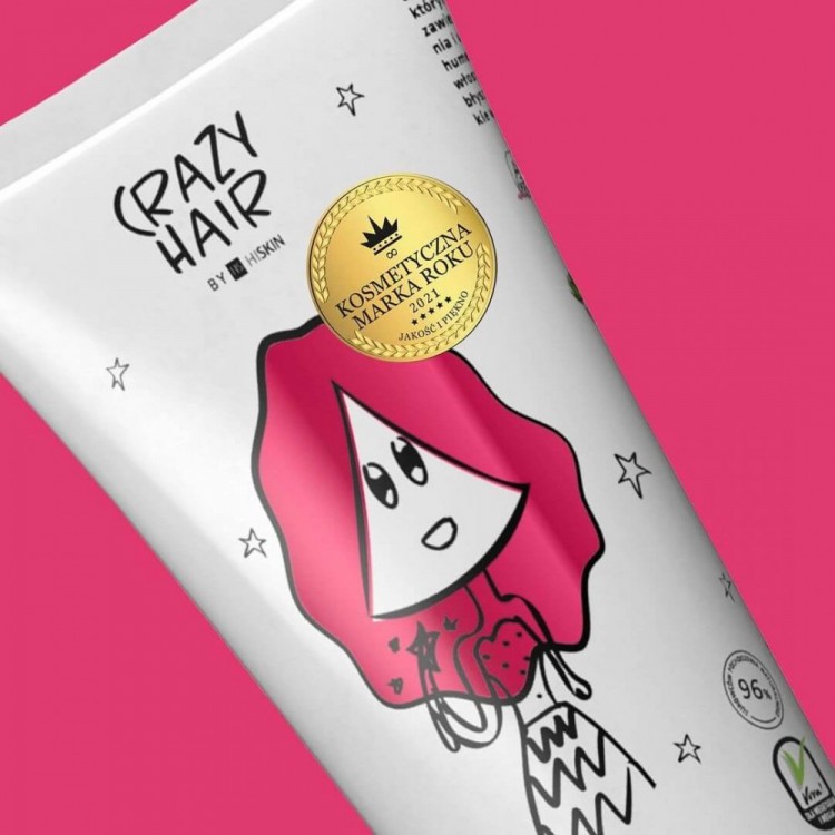 Crazy Hair PEH Balance Conditioner Bubblegum Μαλακτική Κρέμα Μαλλιών με άρωμα Τσιχλόφουσκα 300ml