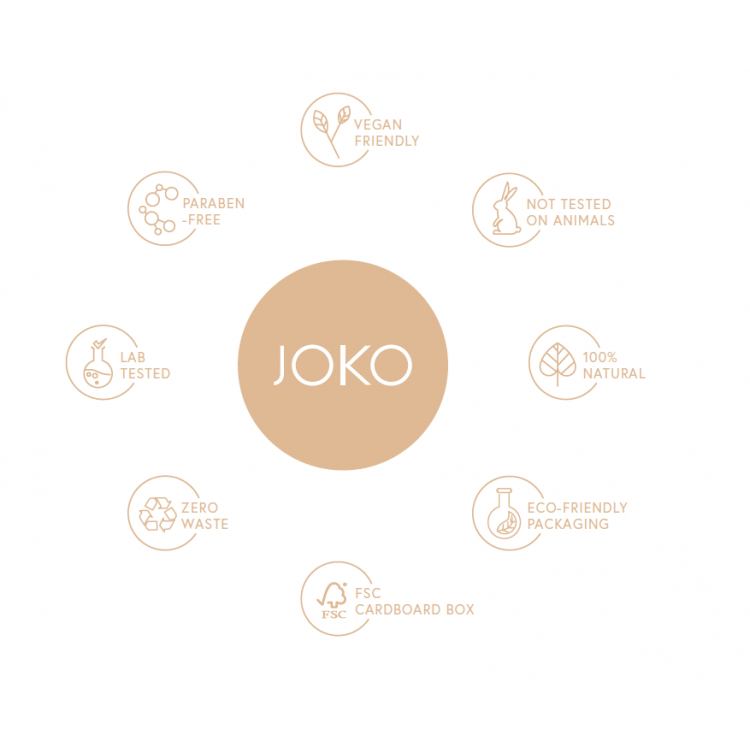 Joko Ρουζ Nature Of Love Vegan Collection Blush No 01 4g