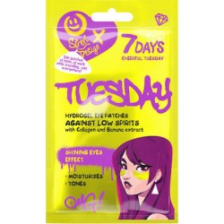 7DAYS Hydrogel eye patches CHEERFUL TUESDAY with Collagen and Banana Extract 2,5g
