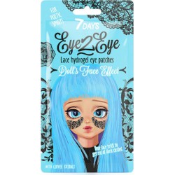 7DAYS EYE-2-EYE Lace Hydrogel Eye Patch Coffee 6g