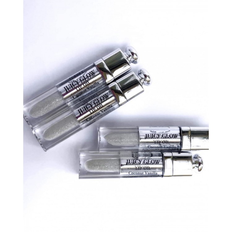 Aurora Juicy Glow Lip Oil - Vanilla Coconut 