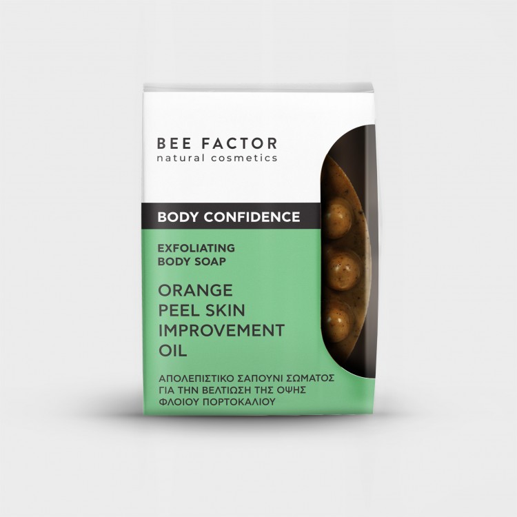  Bee Factor Anti- Cellulite/Exfoliating Massage Soap Απολεπιστικό Σαπούνι Μασάζ Κατά της Κυτταρίτιδας 140gr