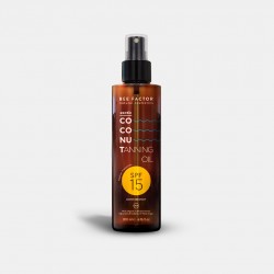 Bee Factor Exotic Coconut Oil For Fast & Deep Tanning 15SPF 200ml