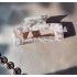 Pink Ivory Hair Claw Large