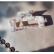 Pink Ivory Hair Claw Large