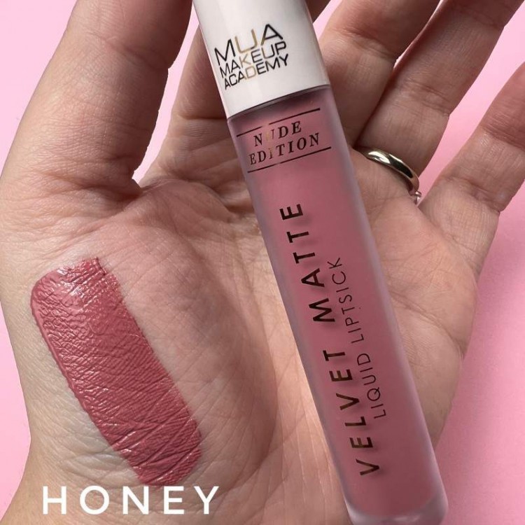 MUA Velvet Matte Liquid Lipstick Nude Edition Honey