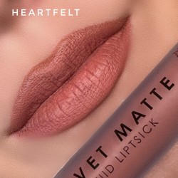 MUA Velvet Matte Liquid Lipstick Υγρό Ματ Κραγιόν Heartfelt