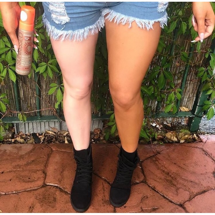 Sunkissed Express 1 Hour Tan Mousse 95% Natural Ingredients Light - Ultra Dark Αυτομαυριστικό 200ml