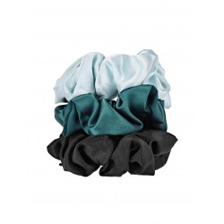 W7 Cosmetics Hair Scrunchies Silky Knots 3 Pack Marine