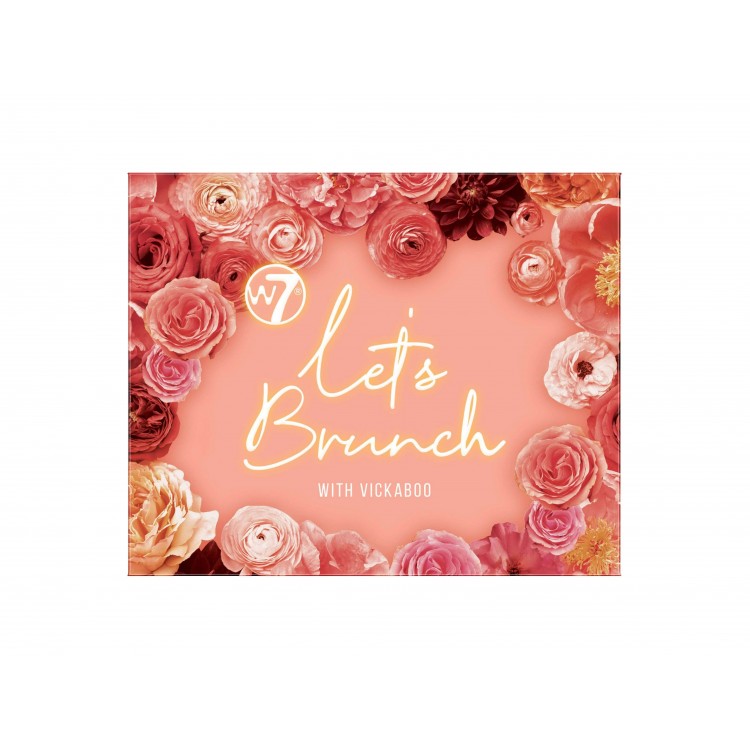 W7 Cosmetics Let's Brunch With Vickaboo Pressed Pigment Palette