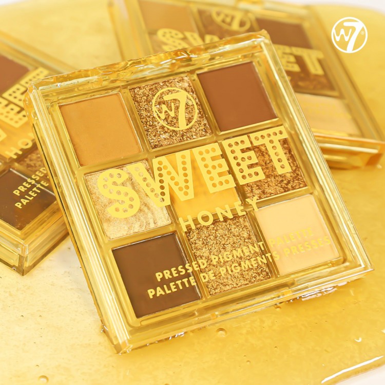 W7 Cosmetics Sweet Honey Pressed Pigment Palette