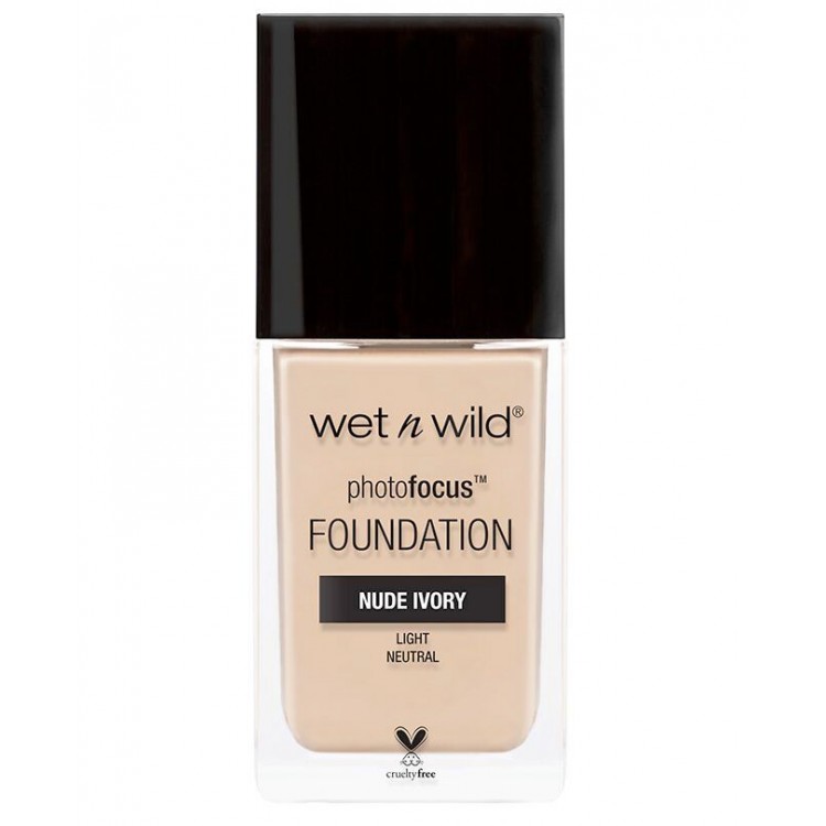 Wet n Wild Photo Focus Foundation Nude Ivory 30ml